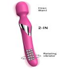 Dorcel Dual Orgasms - akkus, 2in1 masszírozó vibrátor (pink)