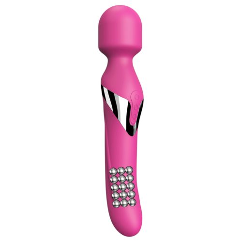 Dorcel Dual Orgasms - akkus, 2in1 masszírozó vibrátor (pink)