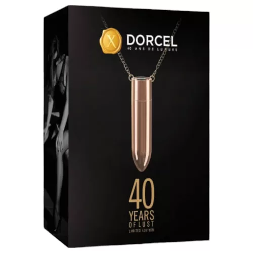 / Dorcel - akkus, vízálló vibrátor nyaklánc (rosegold)