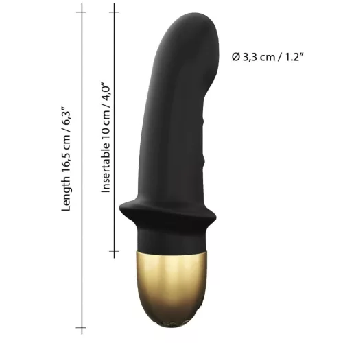 / Dorcel Mini Lover 2.0 - akkus, G-pont vibrátor (fekete-arany)