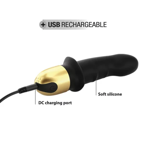 / Dorcel Mini Lover 2.0 - akkus, G-pont vibrátor (fekete-arany)