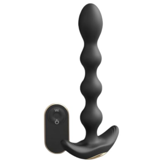 / Dorcel Flexi Balls - akkus, rádiós anál vibrátor (fekete)