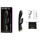 / Dorcel Flexi Rabbit - melegítő csiklókaros vibrátor (fekete)