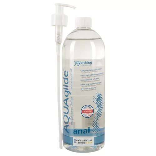 AQUAglide - vízbázisú anál síkosító (1000ml)