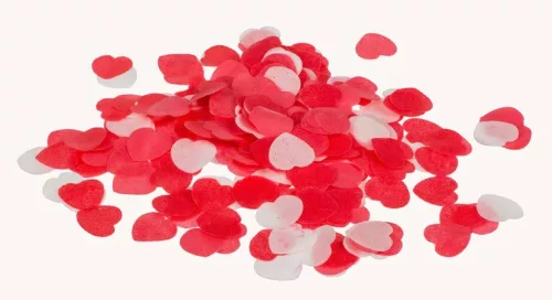 / Hearts - illatos rózsaszirmok fürdő konfetti (30 g)