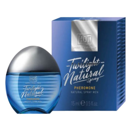 HOT Twilight Natural - férfi feromon parfüm (15ml) - illatmentes
