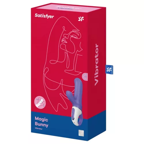 Satisfyer Magic Bunny - vízálló csiklókaros vibrátor (kék)