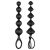 Satisfyer Love Beads - gyöngyös anál dildó szett (fekete)