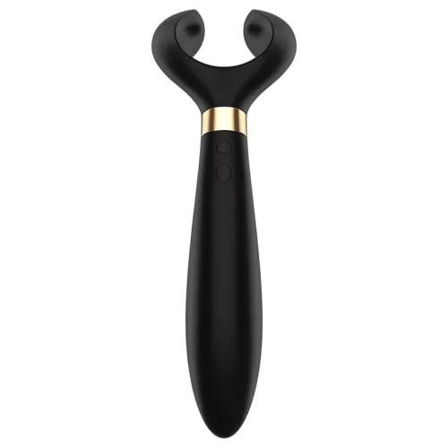 Satisfyer Endless Fun - akkus, vízálló párvibrátor (fekete)