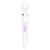 Satisfyer Wand-er Woman - akkus, vízálló masszírozó vibrátor (fehér)