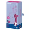 Satisfyer Hot Spot - akkus, melegítő G-pont vibrátor (piros)