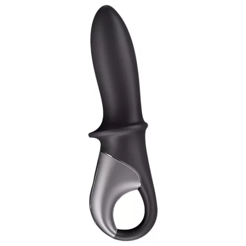 Satisfyer Hot Passion – App-vezérelt melegítő análvibrátor (fekete)