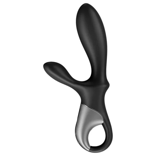 Satisfyer Heat Climax+ – App-vezérelt melegítő análvibrátor (fekete)
