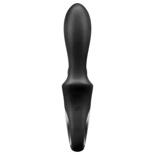 Satisfyer Heat Climax+ – App-vezérelt melegítő análvibrátor (fekete)