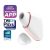 Satisfyer Love Triangle - okos, akkus csiklóizgató vibrátor (fehér)