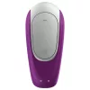 Satisfyer Double Fun - App-vezérelt párvibrátor (lila)