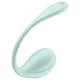 Satisfyer Smooth Petal - okos vibrációs tojás (zöld)
