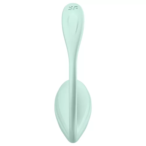 Satisfyer Smooth Petal - okos vibrációs tojás (zöld)