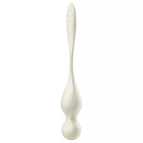 Satisfyer Love Birds 1 - okos, vibrációs gésagolyó (fehér)