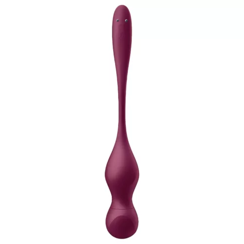 Satisfyer Love Birds Vary - okos, variálható gésagolyó (piros)