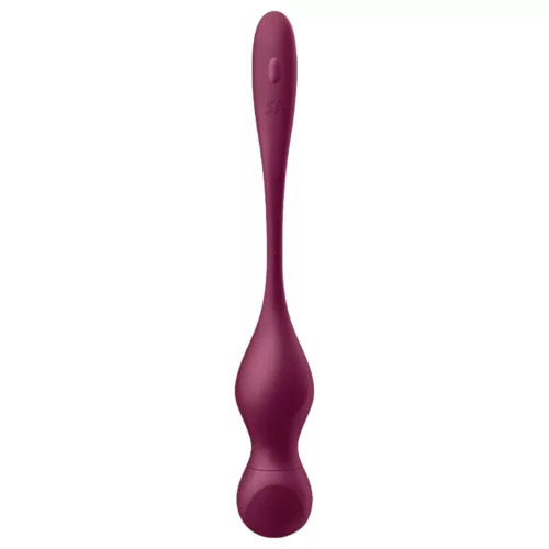 Satisfyer Love Birds Vary - okos, variálható gésagolyó (piros)