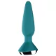 Satisfyer Plug-ilicious 1 – App-vezérelt análvibrátor (zöld)