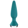 Satisfyer Plug-ilicious 1 – App-vezérelt análvibrátor (zöld)