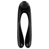 Satisfyer Candy Cane - akkus, vízálló kétágú vibrátor (fekete)