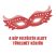 Penthouse Libido Boost  - pöttyös, nyakpántos babydoll tangával (piros)