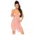 Penthouse Sweet Beast - rózsás, pillangó babydoll tangával (pink)