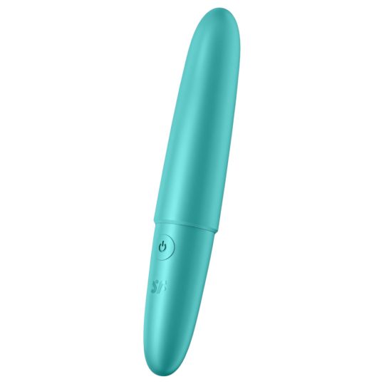 Satisfyer Ultra Power Bullet 6 - akkus, vízálló vibrátor (türkiz)