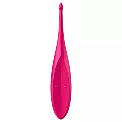 Satisfyer Twirling Fun - akkus, vízálló csikló vibrátor (pink)