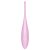 Satisfyer Twirling Joy - okos vízálló csikló vibrátor (pink)