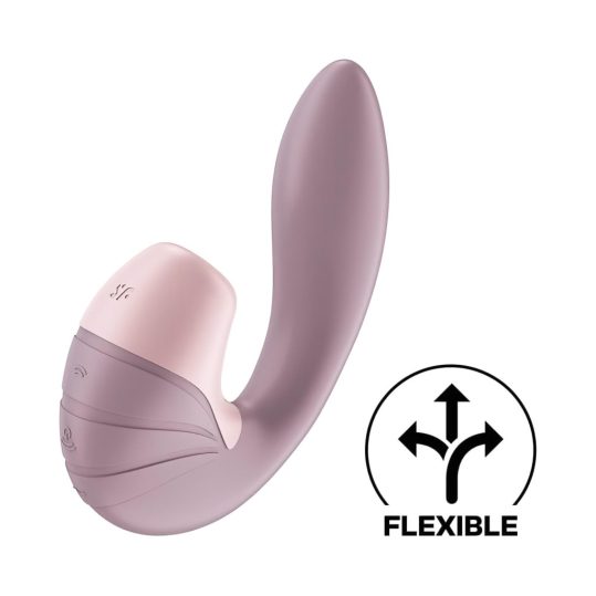 Satisfyer Supernova - akkus, léghullámos 2in1 vibrátor (pink)