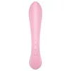 Satisfyer Triple Oh - akkus, csiklókaros vibrátor (pink)