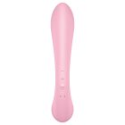 Satisfyer Triple Oh - akkus, csiklókaros vibrátor (pink)