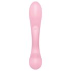 Satisfyer Triple Oh - akkus, csiklókaros vibrátor (pink)