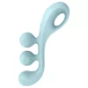 Satisfyer Tri Ball 2 - multifunkciós vibrátor (menta)