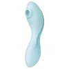 Satisfyer Curvy Trinity 5+ - okos 2in1 vibrátor (kék)