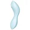 Satisfyer Curvy Trinity 5+ - okos 2in1 vibrátor (kék)