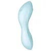 Satisfyer Curvy Trinity 5+ - okos 2in1 vibrátor (kék)