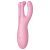 Satisfyer Threesome 4 - okos csiklóvibrátor (pink)