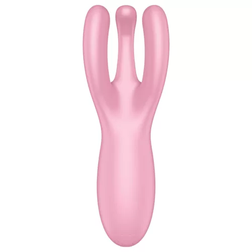 Satisfyer Threesome 4 - okos csikló vibrátor (pink)