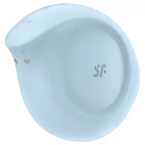 Satisfyer Sugar Rush - léghullámos csikló vibrátor (kék)