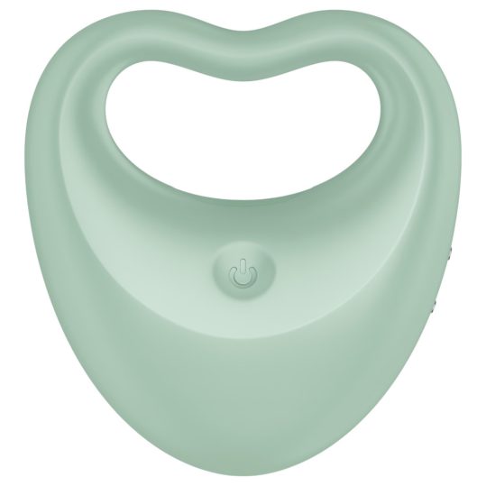 / Satisfyer Perfect Pair 3 - 2in1 péniszgyűrű és ujjvibrátor (zöld)