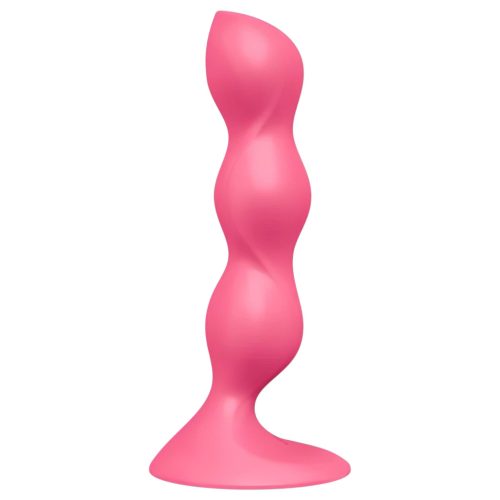 Satisfyer Triple Ball-R - gyöngyös análvibrátor (pink)