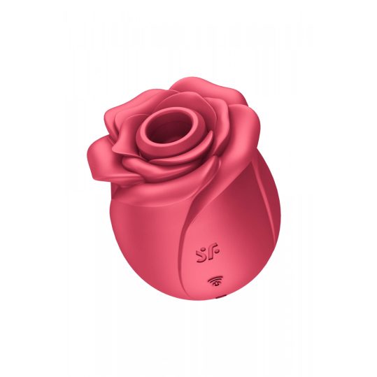 Satisfyer Pro 2 Rose Classic - akkus léghullámos csiklóizgató (piros)
