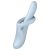 Satisfyer Heat Flex 4 - melegítő csiklókaros vibrátor (ezüst)