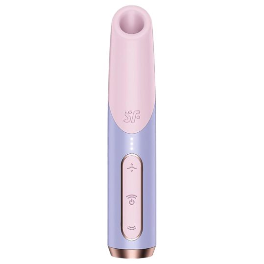 Satisfyer Bold Kiss - léghullámos rúzs vibrátor (rózsaszín)