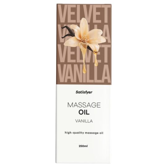 Satisfyer - masszázsolaj - vanília (250ml)